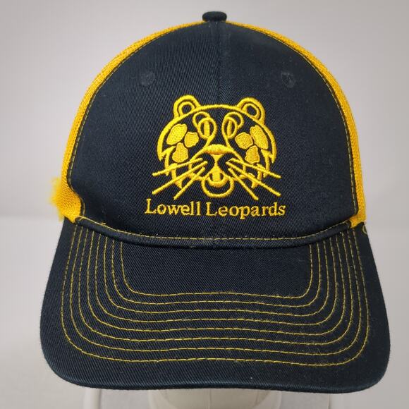 Lowell Leopards Snapback Trucker Hat Multicolor One Size 6 Panel Port Authority - Picture 2 of 9